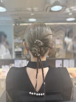 ミディアム 🎀ささき そな🎀 ヘアメ/川崎のヘアスタイル