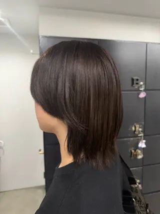 ミディアム ブリーチリタッチ モデル募集/愛紗のヘアスタイル
