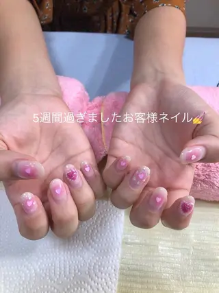 ネイル 北浦和 自爪育成ケアのネイルデザイン