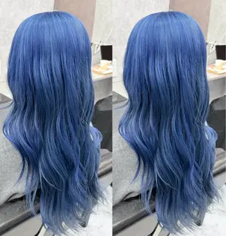 ロング カラー 🌺ハイトーン🌺 矢葺 なぎさ🌺🌺のヘアスタイル