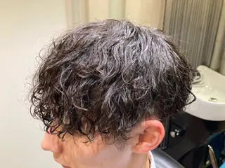 ショート パーマ メンズ メンズ/ケアパーマ /hayashiのヘアスタイル
