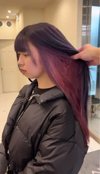 ロング カラー belle   表参道　terrace所属・抜きっぱなしブロンド /ハイトーン/カナタのヘアスタイル