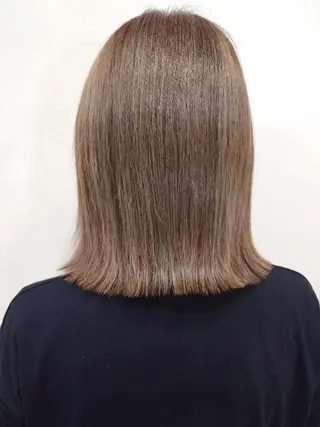 ミディアム ブリーチ／ 髪質改善／ＲＹＯのヘアスタイル