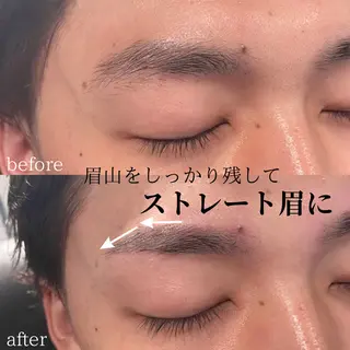 メンズ アイブロウ 梅田/メンズ/眉毛 ~中谷愛璃~🦋💕の眉毛・アイブロウイメージ