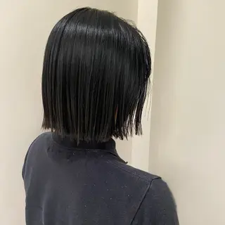 ミディアム アオイ/透明感カラー レイヤー🌙のヘアスタイル