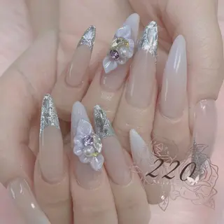 ロング nailsalon 220momokaのネイルデザイン
