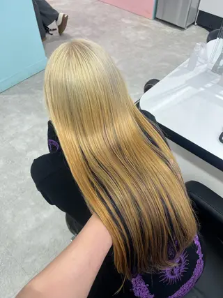 ロング カラー みう/仙台/暖色/ 艶髪/顔周りカット/のヘアスタイル