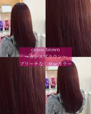 ロング カラー 大宮/韓国ヘア/ yuzuki🌙のヘアスタイル