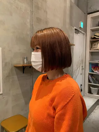 ショート カネコ ユカリのヘアスタイル
