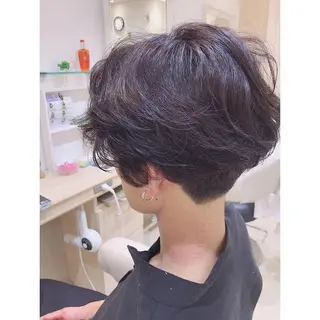 ショート パーマ メンズ 髪質改善/茅ヶ崎 マツモト リョウのヘアスタイル