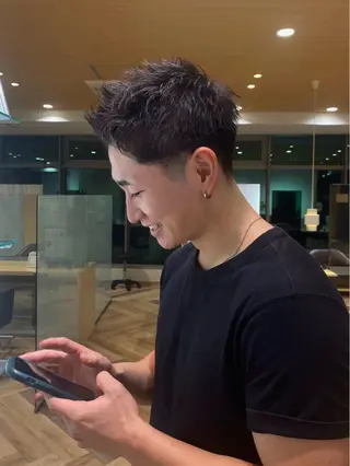 メンズ Yamada Ami🪐のヘアスタイル