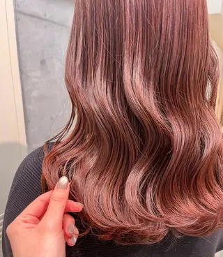 セミロング カラー アイブロウモデル 募集中🍒/北爪まゆのヘアスタイル