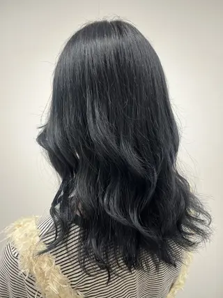 カラー ユイ☆ハイトーン ☆ブリーチデザインのヘアスタイル