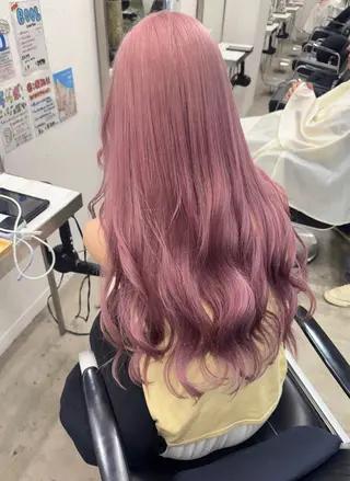 ロング カラー ハイトーン/レイヤー /艶カラー🎀のヘアスタイル