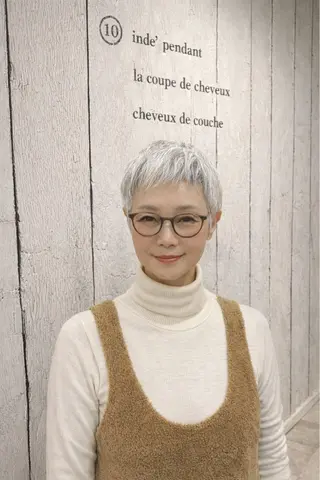 ショート M.SLASH菅原 正裕のヘアスタイル