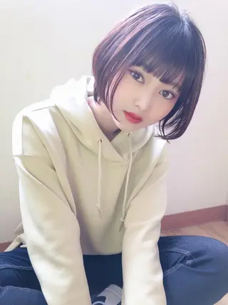 ショート カラー テトネ タカシのヘアスタイル