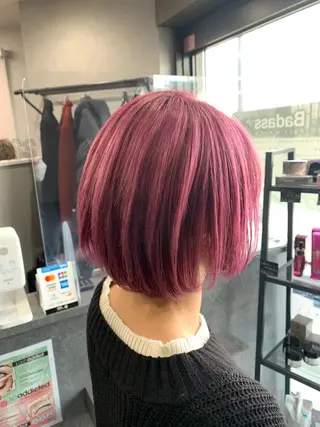 ショート カラー hairworksbadass所属・菊地 旬のヘアスタイル
