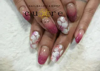 ミディアム ネイル ネイルサロン Cureのネイルデザイン
