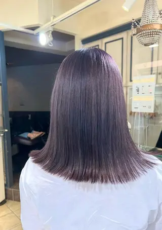 ミディアム 表参道/ハイライト /tsumugiのヘアスタイル