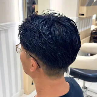 メンズ 🎍艶カラー🎍 ✨パーマ✨又吉のヘアスタイル