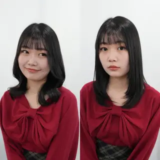 カラー Endearing 銀座/レイヤーカットのヘアスタイル