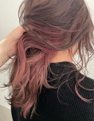 ロング カラー GO TODAY シェアサロン Flos店所属・耳つぼジュエリー 👂🏻🌸ayaのエステ・リラクイメージ