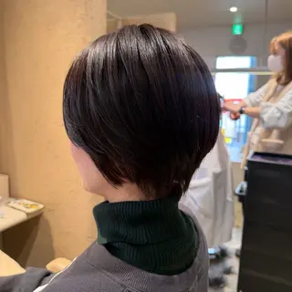 ショート hair make ONE006所属・SAoRi/パーマ /ボブ/ショートのヘアスタイル