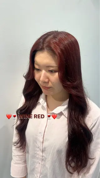 ロング カラー Lelie by artina所属・💚 AKI 💚のヘアスタイル