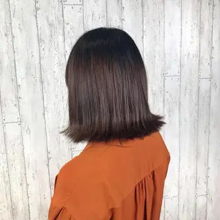 セミロング カラー 田中 あかねのヘアスタイル