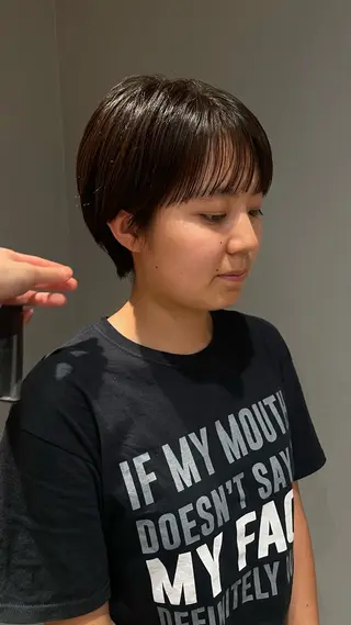 ショート 原宿/ケパーマ 🧺ユウマのヘアスタイル