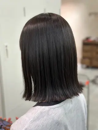 ミディアム カラー 🤍透明感カラー🤍 Moeのヘアスタイル