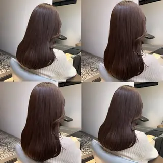 ミディアム カラー カジュアルを女っぽく 𝗮𝘆𝗮𝗰𝗼のヘアスタイル