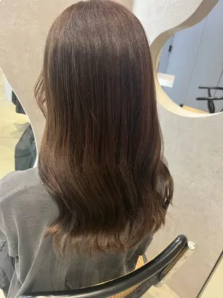 カラー 福島 果音のヘアスタイル