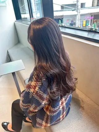 ロング カラー 松元 未有のマツエク・マツパデザイン