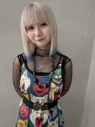 カラー ダメージレスブリーチ 専門美容師/クワさんのヘアスタイル