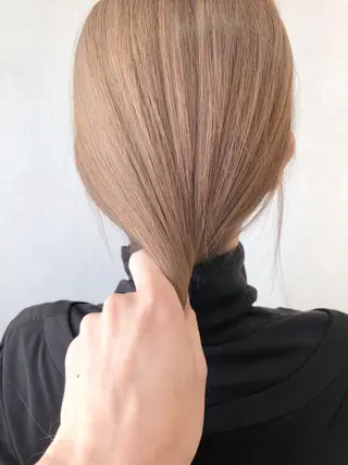 カラー 韓国ヘア/レイヤー /髪質改善【ミカベ】のヘアスタイル