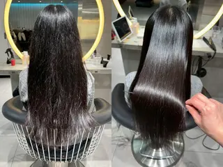 ロング 谷川が作る熊本1🥇 レイヤーカットのヘアスタイル