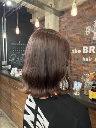 ミディアム カラー Rino kanayama所属・Rino 金山 / 宮澤 萌のヘアスタイル