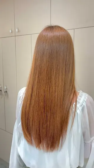 セミロング 表参道/カラー ブリーチ✨セイショウのヘアスタイル