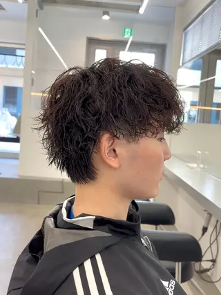 ショート パーマ メンズ なりたひろと / メンズパーマのヘアスタイル