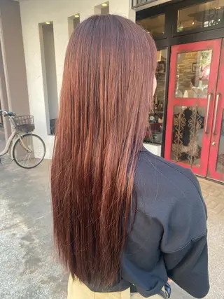 ロング カラー BENIHA  ︎︎のヘアスタイル