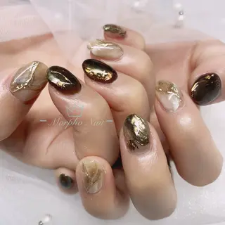 ネイル Morpho nailのネイルデザイン