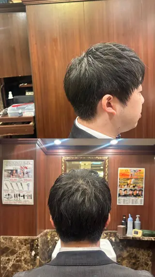 メンズ 濵田 幸実のヘアスタイル