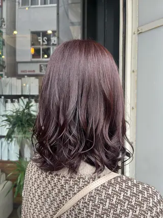 ミディアム カラー ✿ すずかのヘアスタイル