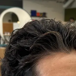 パーマ 新潟/万代/レイヤー 韓国風/明間未来のヘアスタイル