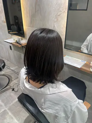 ミディアム La fith hair SHIN 大分所属・Lafith 大分／ ヨッシーのヘアスタイル