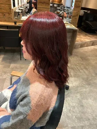 ミディアム Lafith  hair flamme所属・哲平／ショート／メ ンズ／ボブ／艶髪✨のヘアスタイル