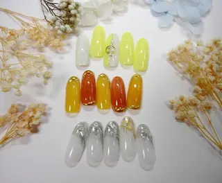 ネイル AB マツエクネイルサロンのネイルデザイン