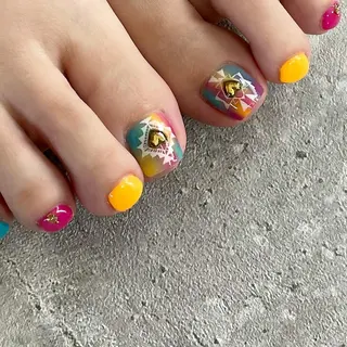 ネイル 東 千夏のネイルデザイン