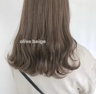 セミロング カラー GPIP 近藤沙樹のヘアスタイル